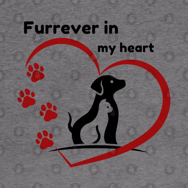 Furrever in my Heart by C<3 Designs